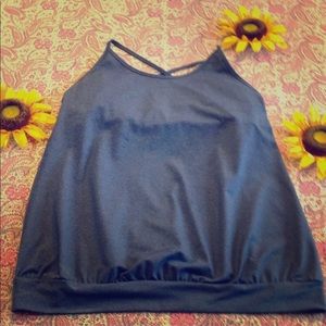Tonic Open Back Athletic Top L